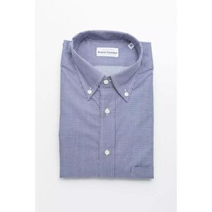 Robert Friedman Blue Cotton Men's Men's Shirt
